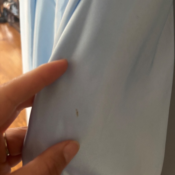 June Bridals pale blue tea length gown NWT - Picture 11 of 16